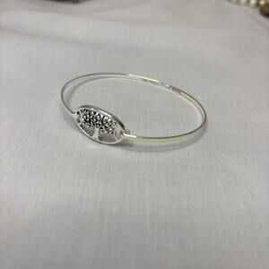 One Family lot of Hearts Tree‎ Silver Bracelet Bangle Bracelet